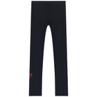 Girls Navy Logo Legging, 1, hi-res