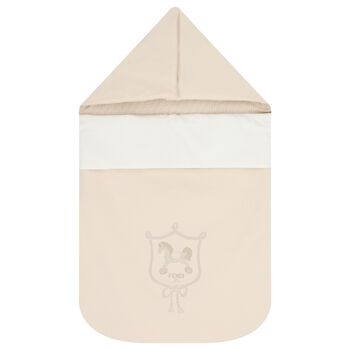 Beige Logo Baby Nest