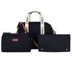 Navy Blue Logo Baby Changing Bag, 2, hi-res