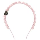 Girls Pink Embellished Pearl Headband, 2, hi-res