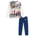 Boys Multi-Coloured Logo Tracksuit, 1, hi-res