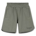 Boys Green Logo Shorts, 2, hi-res