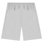 Boys White & Grey Shorts Set, 1, hi-res