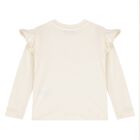 Younger Girls Ivory & Pink Leggings Set, 2, hi-res