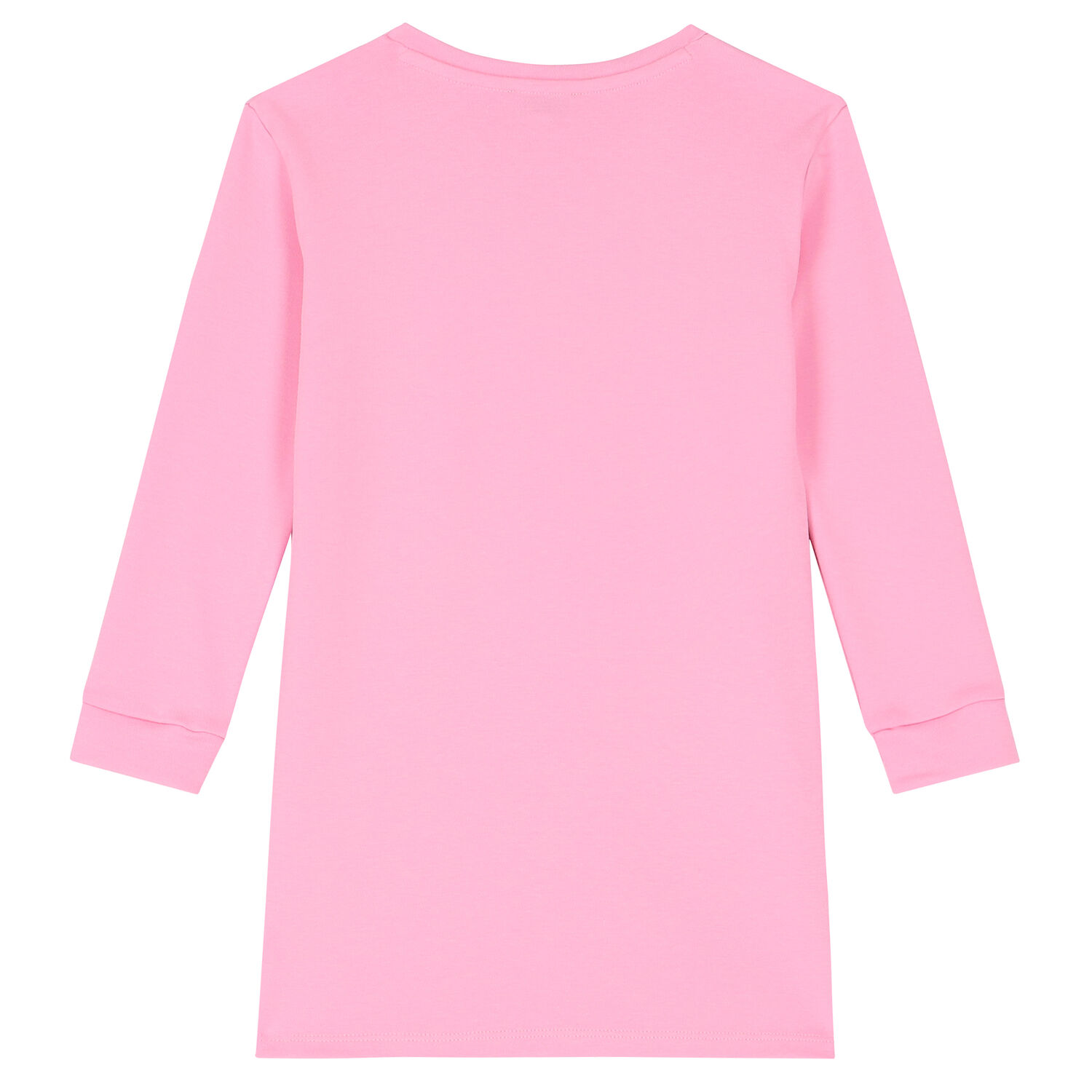 Girls Pink Logo Dress, 1, hi-res image number null