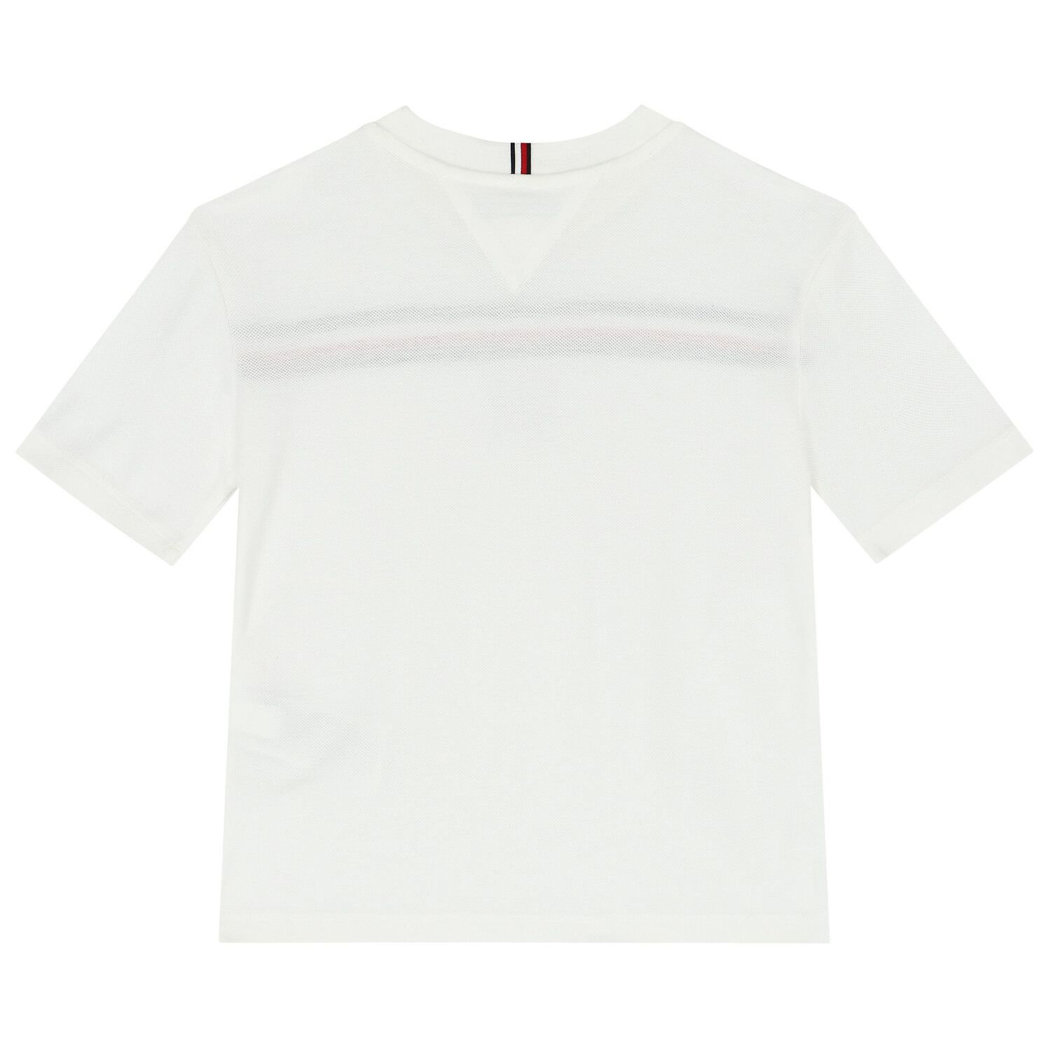 Boys White Striped T-Shirt, 1, hi-res image number null