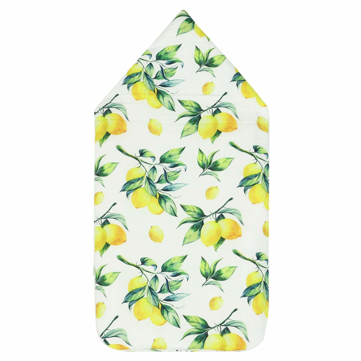 مدس بطبعة الليمون باللون الابيض للبنات, 1, hi-res image number null