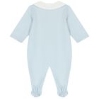 Baby Boys Blue Logo Babygrow Gift Set, 2, hi-res