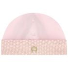 Baby Girls Pink Logo Hat, 3, hi-res