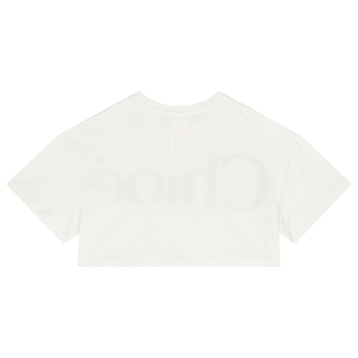 Girls Ivory Logo T-Shirt, 1, hi-res