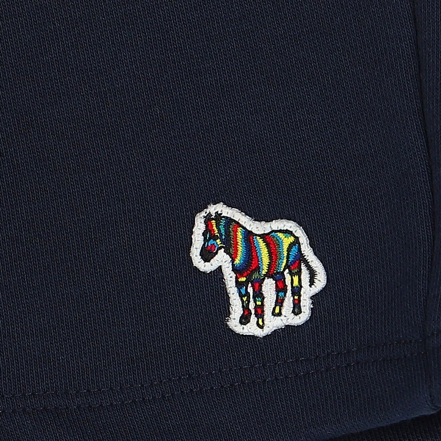 Boys Navy Logo Shorts, 1, hi-res