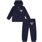 Navy Blue Teddy Bear Logo Tracksuit, 4, hi-res