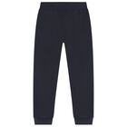 Boys Navy Logo Joggers, 1, hi-res