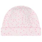 طقم هدية أفرول بنات بطبعة قلوب باللون الوردى, 1, hi-res