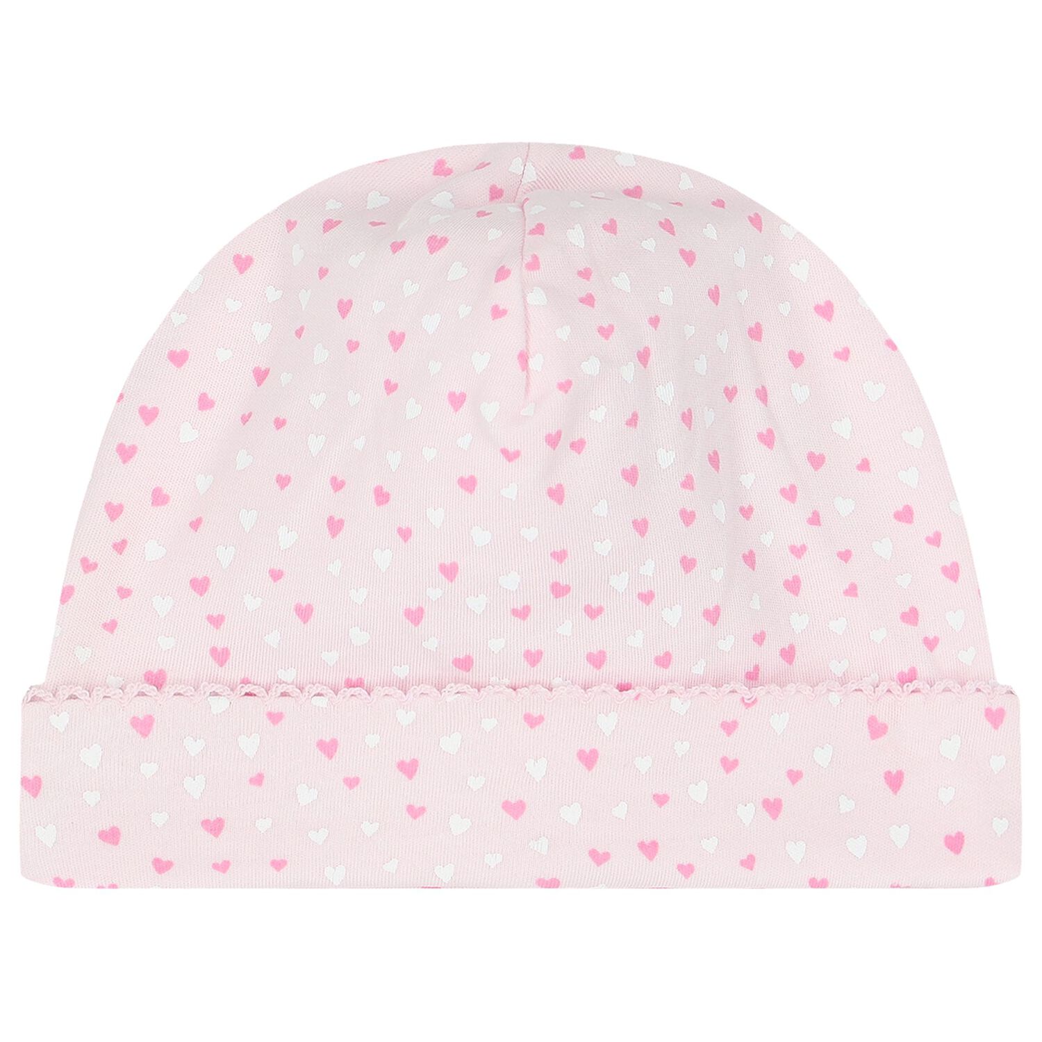 طقم هدية أفرول بنات بطبعة قلوب باللون الوردى, 1, hi-res