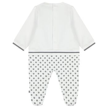 افرول اولاد بالشعار باللون الابيض 