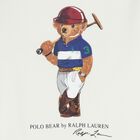 Boys White Polo Bear Sweatshirt, 1, hi-res
