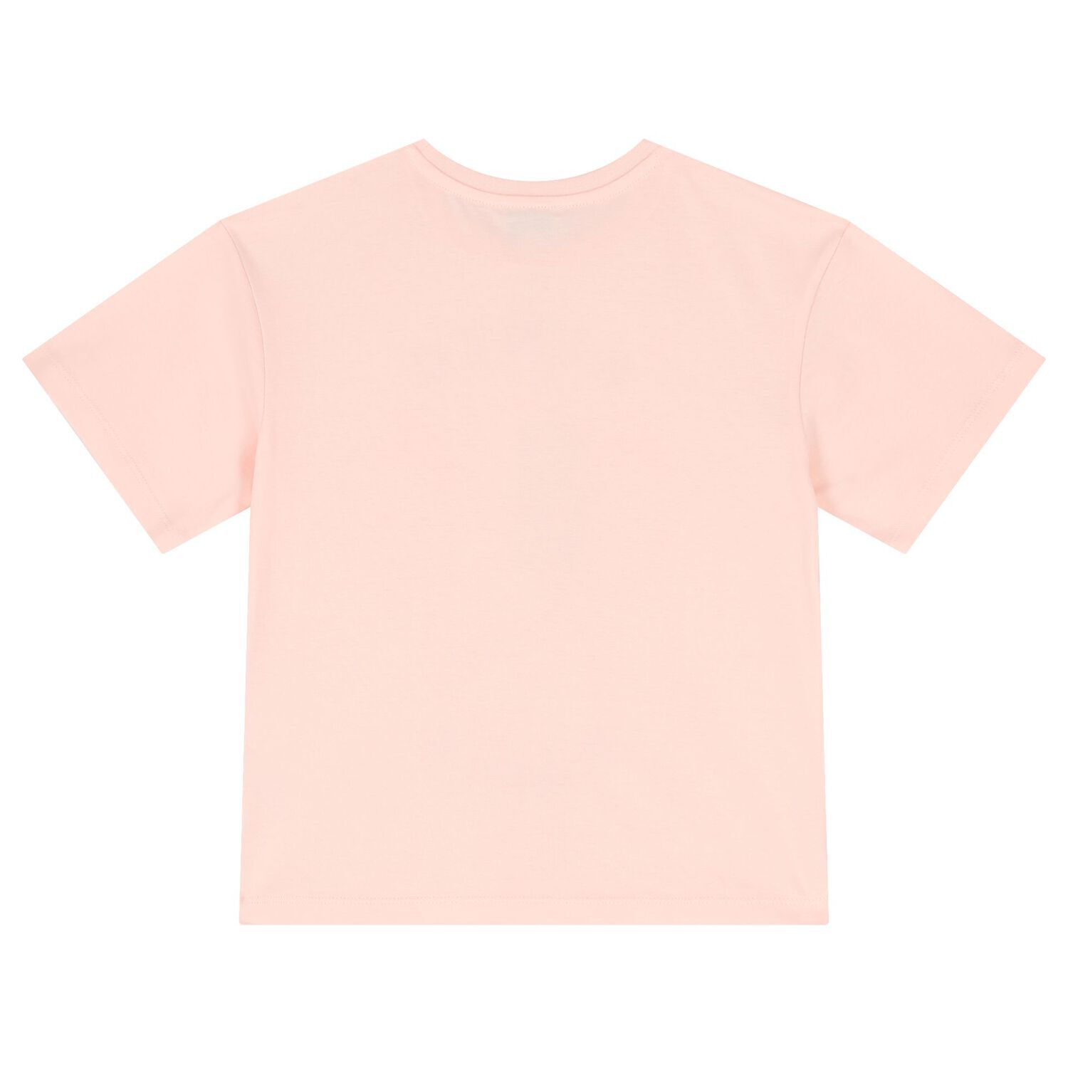 Girls Pink Elephant Logo T-Shirt, 1, hi-res