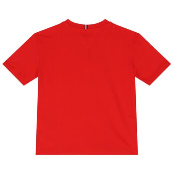 Boys Red Logo T-Shirt
