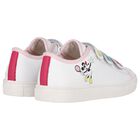 Girls White Disney Trainers, 1, hi-res