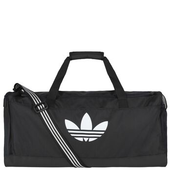 Black Logo Duffle Bag