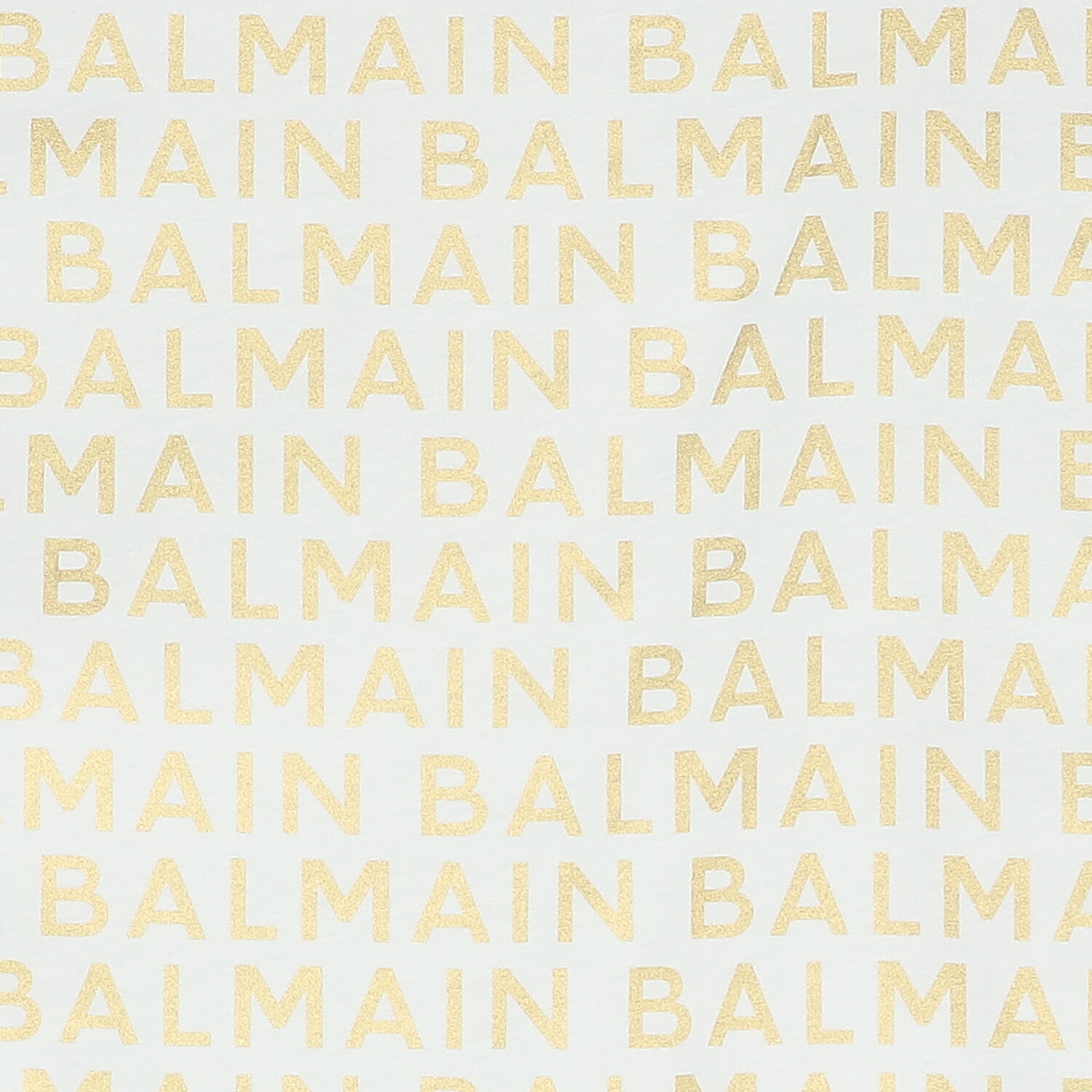 White & Gold Logo Baby Blanket, 1, hi-res