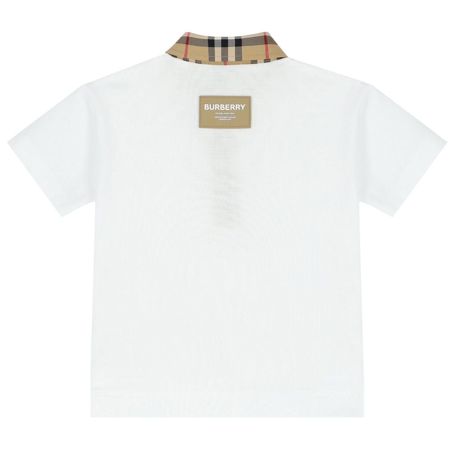 تيشيرت بولو باللون الأبيض للأولاد, 1, hi-res image number null