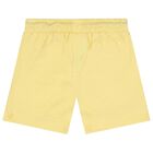 Younger Boys White & Yellow Shorts Set, 1, hi-res