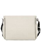 Ivory & Black Logo Baby Changing Bag, 1, hi-res