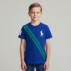 Boys Blue Logo T-Shirt, 1, hi-res