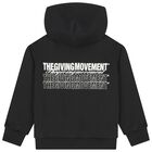 توب هودي بسحاب بالشعار باللون الأسود, 1, hi-res