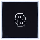 بطانية أطفال مواليد بالشعار باللون الأزرق والكحلي للأولاد, 1, hi-res