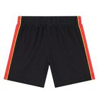 Younger White, Red & Black Logo Shorts Set, 1, hi-res