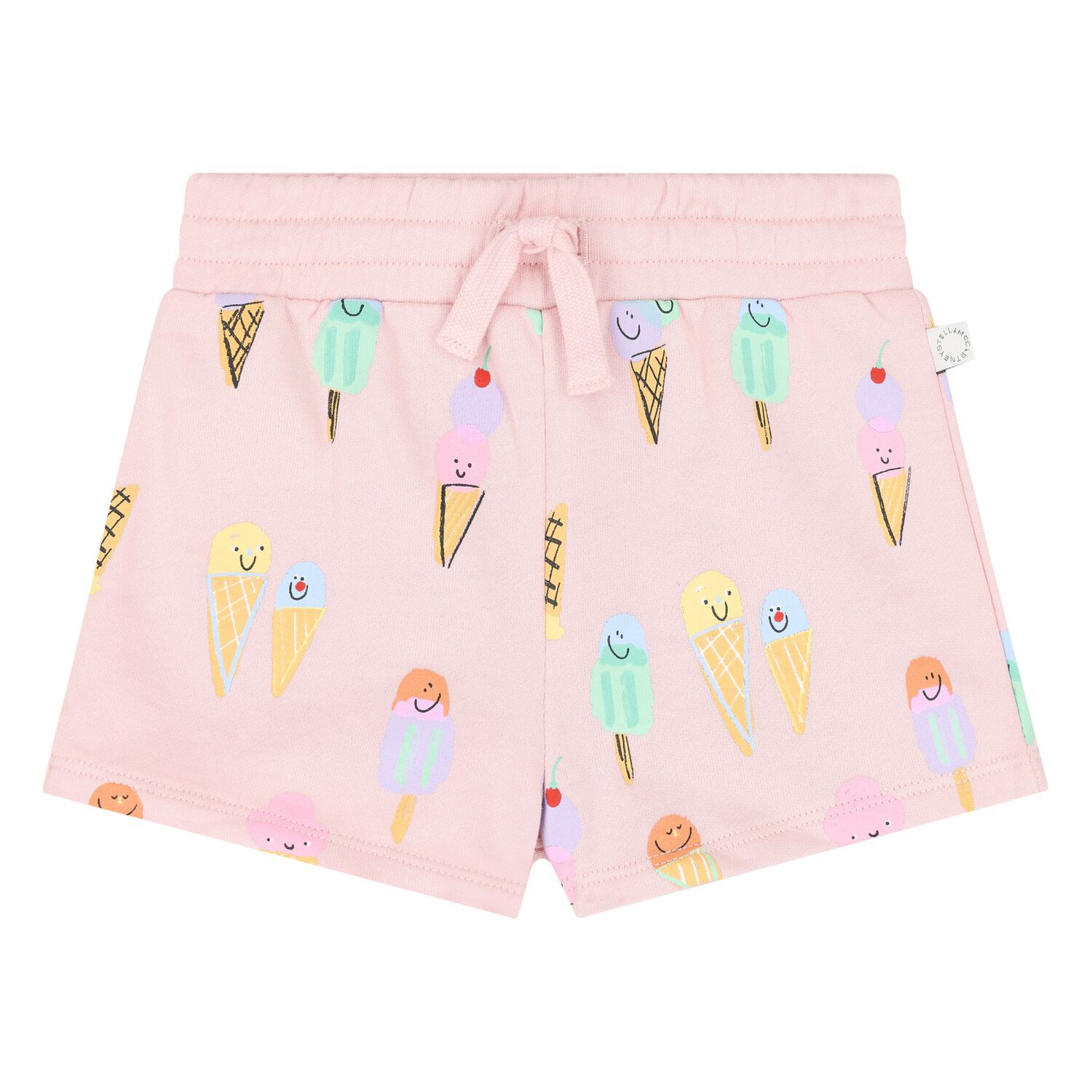 Younger Girls Pink Ice Cream Shorts, 1, hi-res image number null