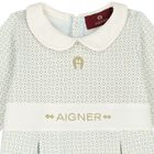 طقم أولاد هدايا أفرول بالشعار باللون   الأزرق, 1, hi-res