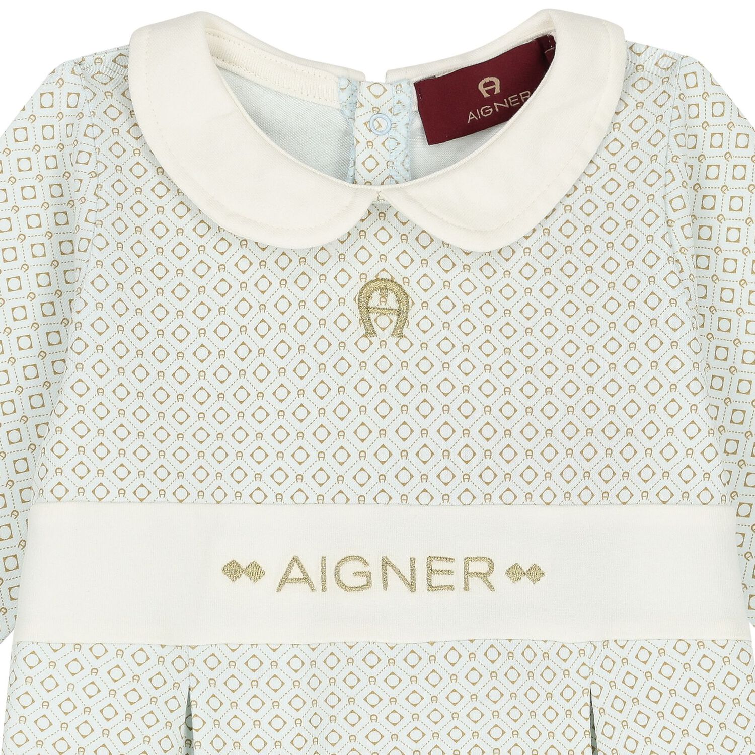 طقم أولاد هدايا أفرول بالشعار باللون   الأزرق, 1, hi-res image number null