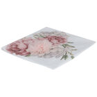 Baby Girls White Floral Blanket, 2, hi-res