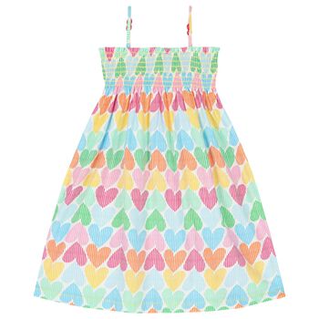 Girls Multi-Coloured Heart Dress