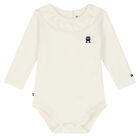 Navy & Ivory Logo Bodysuit (2-Pack), 1, hi-res