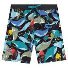 Boys Multi-colored Logo Shorts, 1, hi-res