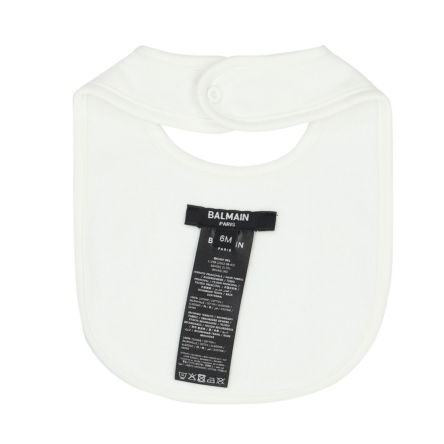 White Logo Baby Romper Gift Set, 1, hi-res