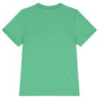 Boys White, Black & Green Logo T-Shirts ( 2-Pack ), 1, hi-res