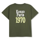 Boys Green Logo T-Shirt, 1, hi-res