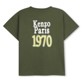 Boys Green Logo T-Shirt