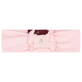 Baby Girls Pink Logo Headband 
