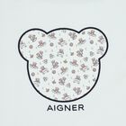 Baby Boys Blue & White Teddy Bear Logo Nest, 2, hi-res