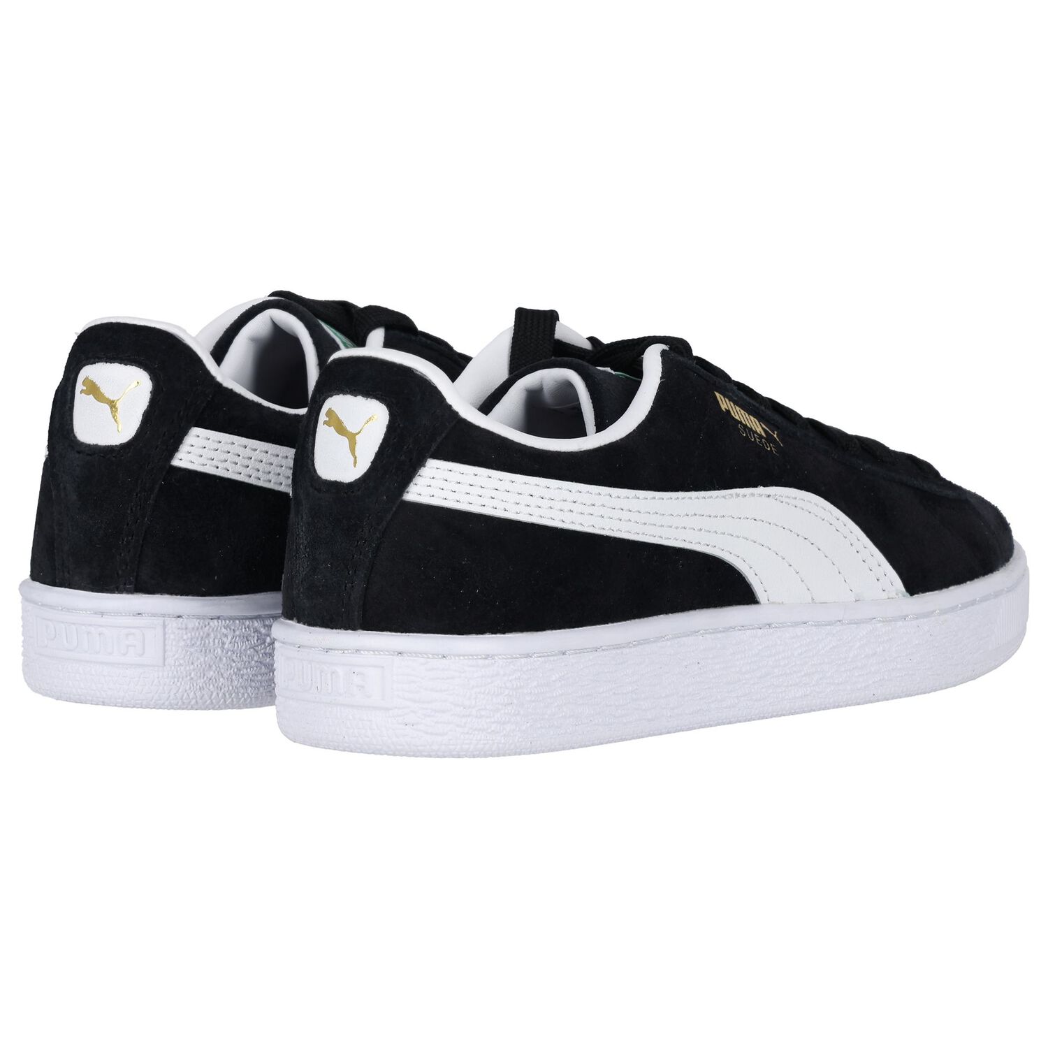 Black Suede Classic Trainers, 1, hi-res