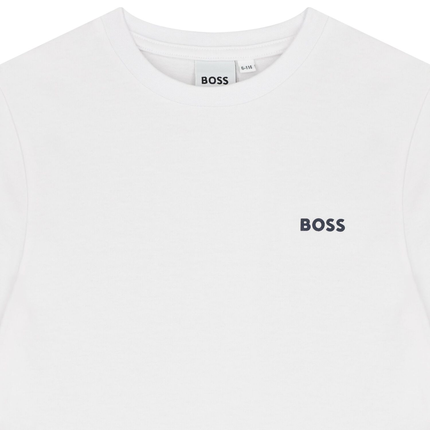 Boys White & Black Logo T-Shirts (2 Pack), 2, hi-res