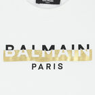 تيشيرت بالشعار باللون الأبيض للأولاد, 1, hi-res