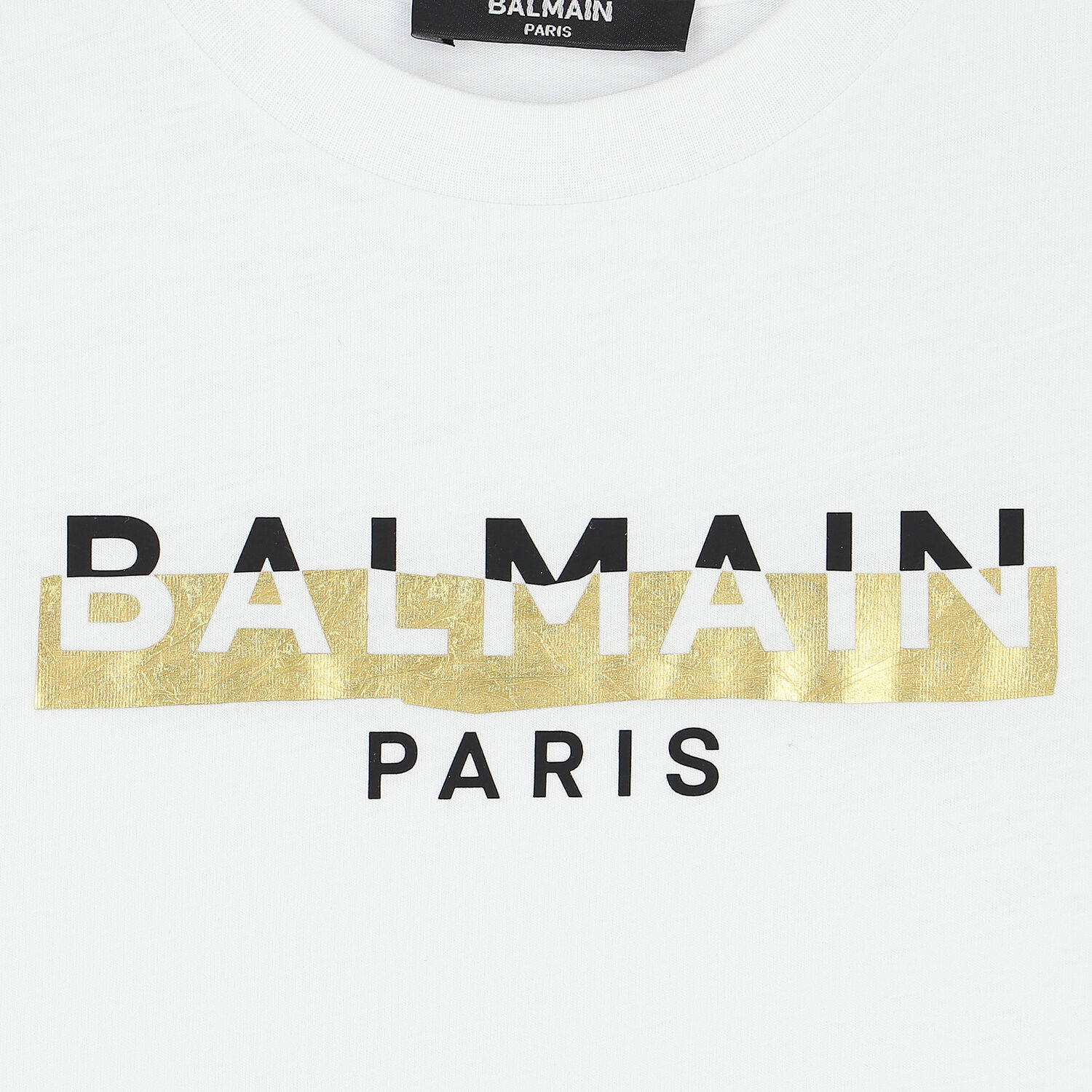 تيشيرت بالشعار باللون الأبيض للأولاد, 1, hi-res